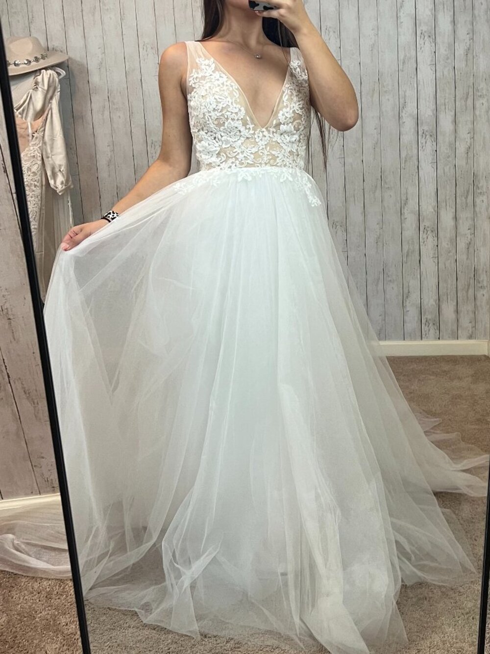 Lace Aline Wedding Dress
